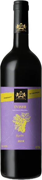 Tvishi — White semi-sweet · protected origin